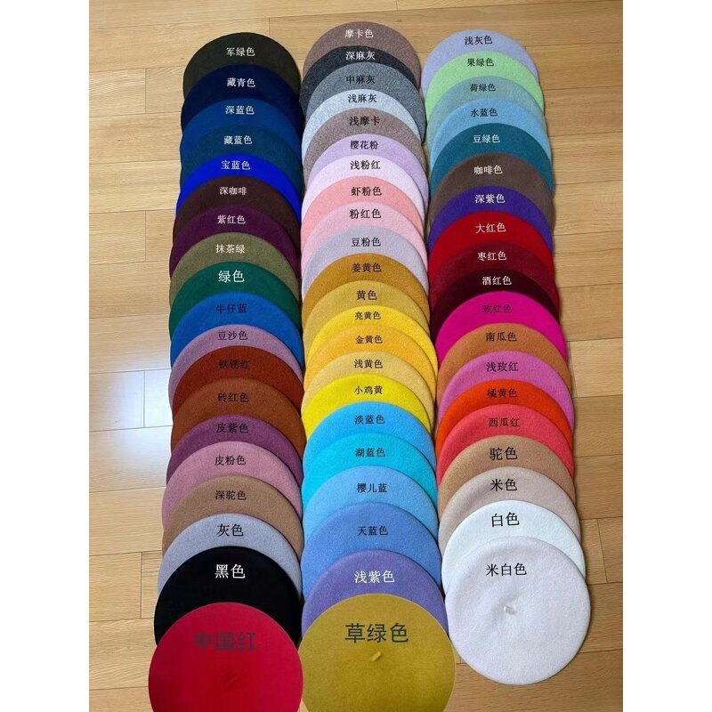 Wool Beret Factory - Girls Winter Vintage Artist Hat