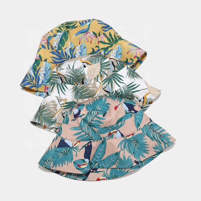Bucket Hat Factory - Tropical Rainforest Foldable Sun Hat