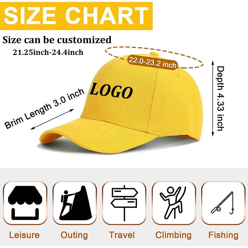 Baseball Cap Factory - Custom Embroidered Professional Dad Hat