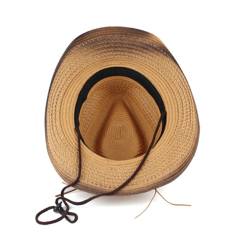 Straw Cowboy Hat Factory - Classic Bohemian Western Wide Brim Hat