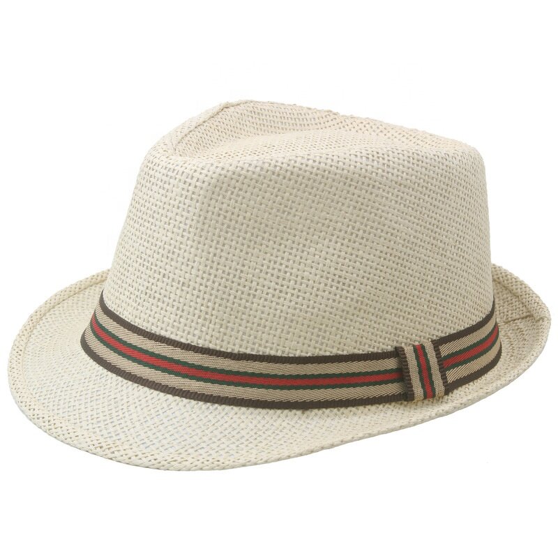 Felt Hat Manufacturer - Wholesale Stripes Jazz Fedora Sunshade Hat