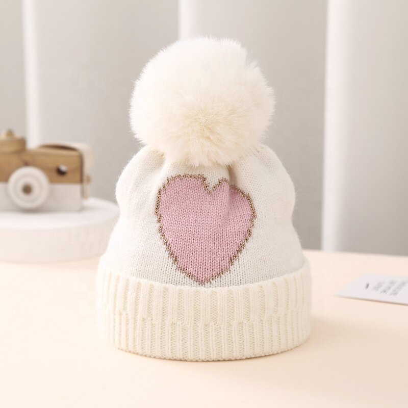 Baby Beanie Factory - Winter Knit Pom Pom Fashion Unisex Hat