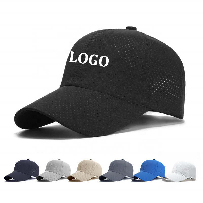 Mesh Cap Manufacturer - OEM Quick Dry Laser Cut Perforated Hat