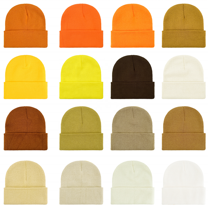Beanie Factory - Custom 61 Colors Unisex Multicolor Beanies