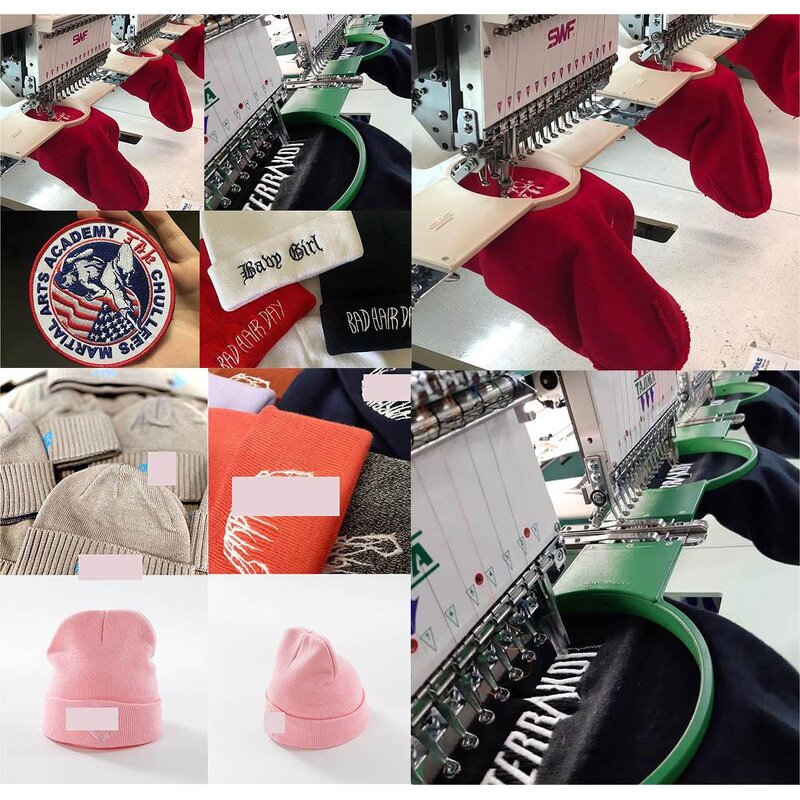 Beanie Manufacturer - Wholesale 61 Colors Leather Patch Knit Hat