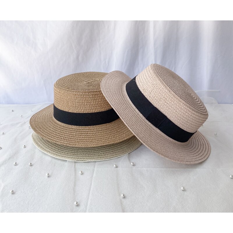 Paper Hat Manufacturer - Classic Plain Flat Top Unisex Travel Hat