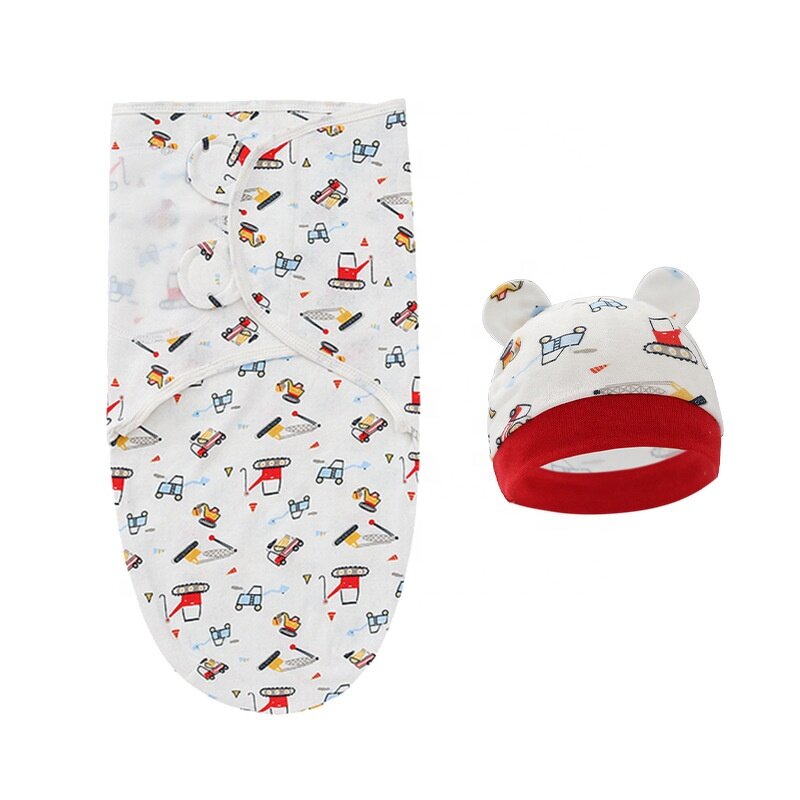 Baby Set Factory - Sleeping Bag Swaddle Sets With Hat Towel