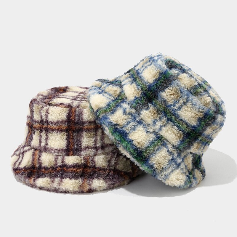 Women Bucket Hat Factory - 2025 Autumn Winter New Arrival Fuzzy