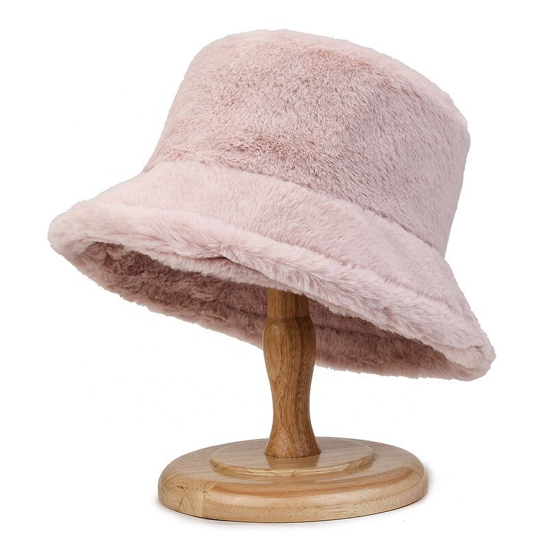 Bucket Hat Manufacturer - Trendy Fluffy Fuzzy Furry Winter Hat