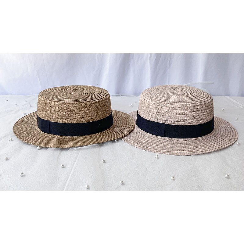 Paper Hat Manufacturer - Classic Plain Flat Top Unisex Travel Hat
