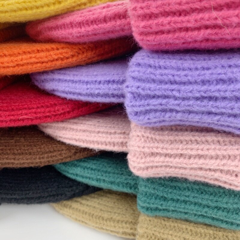 Winter Hat Manufacturer - Oversized Chic High Quality Knitted Beanie