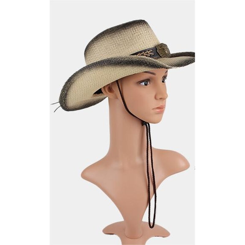 Cowboy Hat Manufacturer - Wholesale Hand-Braided Spray Paint Bull Hat