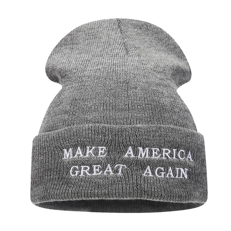 Knitted Hat Manufacturer - Acrylic Embroidery Street Fashion Letter