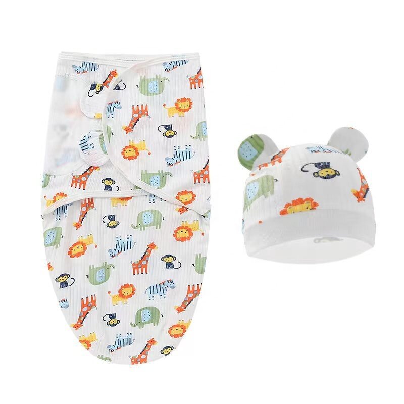 Baby Set Factory - Sleeping Bag Swaddle Sets With Hat Towel