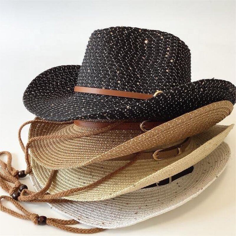 Cowboy Hat Manufacturer - Stylish Handcrafted Straw Leather Band Hat