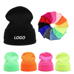 Beanie Manufacturer - Custom Logo Patch Multi Color Acrylic Toque