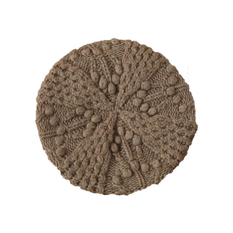 Cashmere Beret Manufacturer - Women Winter Warm Fashion Knit Cap