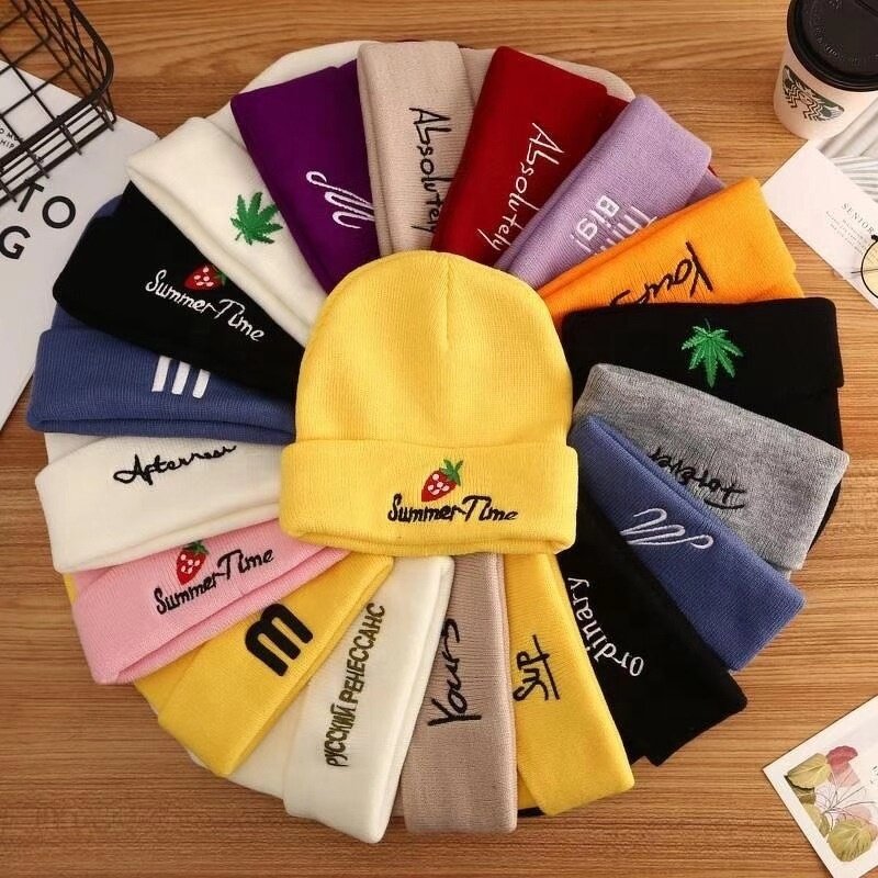 Beanie Hat Manufacturer - Custom Embroidery Logo Knitted Beanie