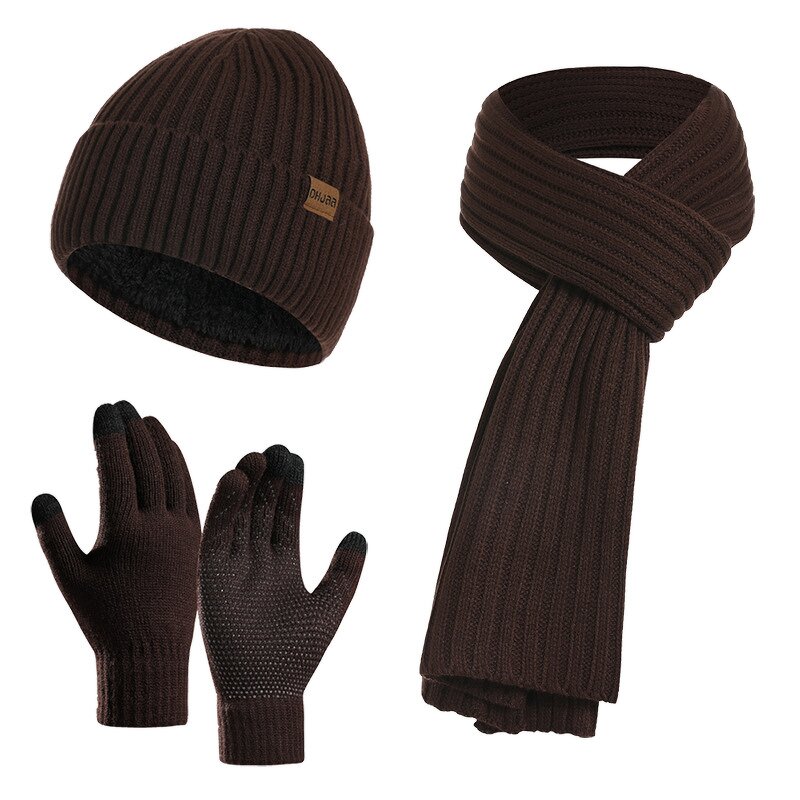Winter Set Factory - Wholesale Fleece Lining Scarf Hat Gloves