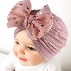 Toddler Cap Factory - Bow Head Wrap Cap for Boys Girls Wholesale