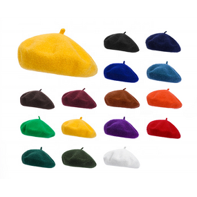Kids Beret Manufacturer - Custom Embroidery French Artist Hat 5-15YRS