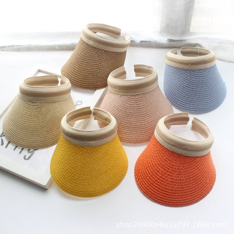 Straw Hat Factory - Wholesale Paper Adults Plain Visor Hat