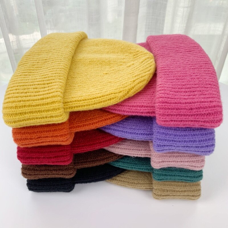 Winter Hat Manufacturer - Oversized Chic High Quality Knitted Beanie