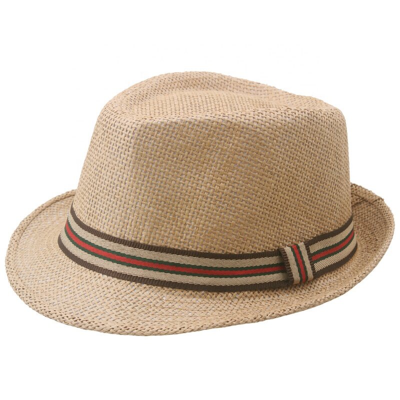 Felt Hat Manufacturer - Wholesale Stripes Jazz Fedora Sunshade Hat