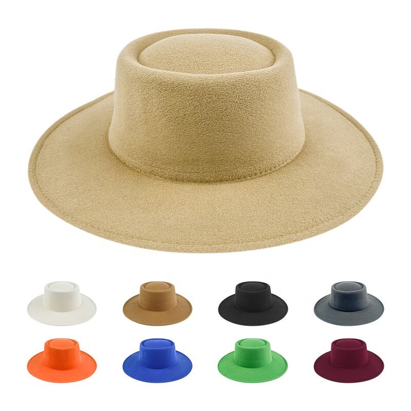 Felt Hat Manufacturer - Body Stiff Wide Brim Fedora Women Hat