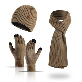 Winter Set Factory - Wholesale Fleece Lining Scarf Hat Gloves