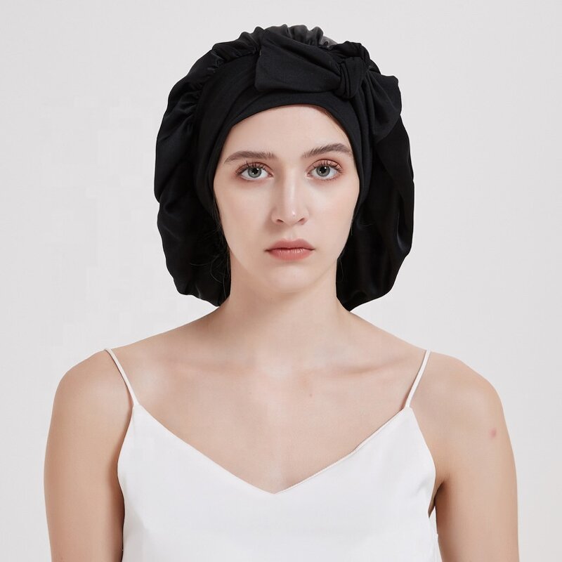 Silk Hair Bonnet Factory - 16MM 100% Mulberry Silk Sleeping Cap