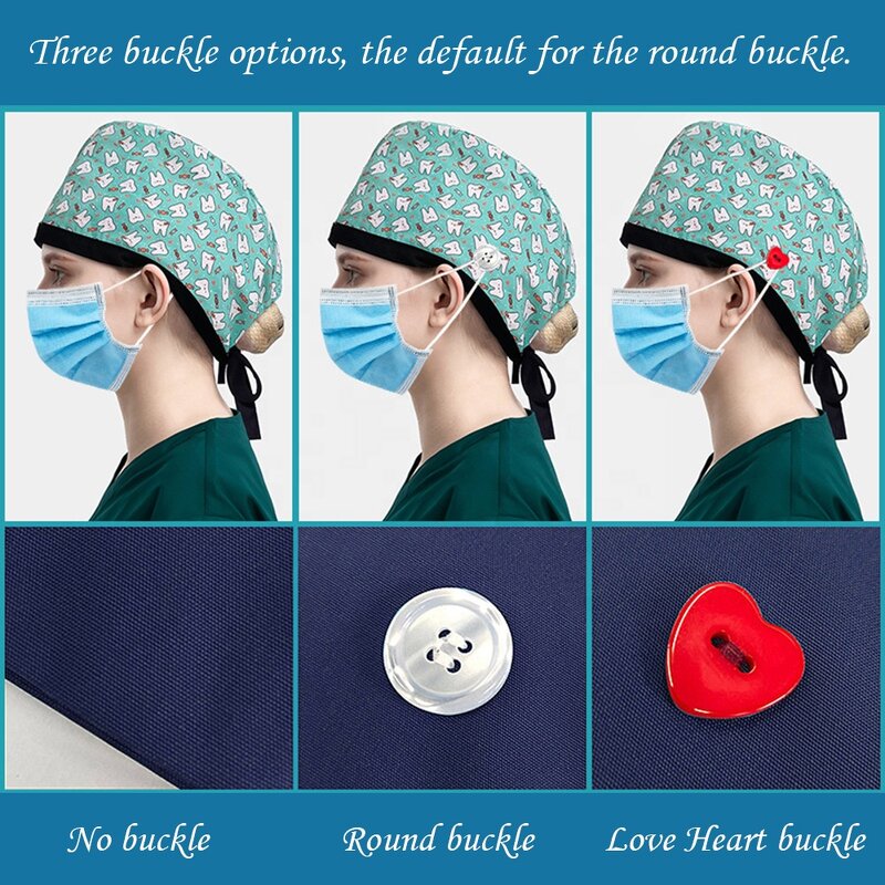 Dentist Hat Factory - Clinic All Over Print Adjustable Ponytail Cap
