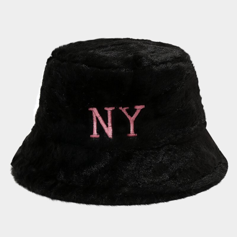 Street Fisherman Hat Manufacturer - Trendy Plain Face Small Plush Basin