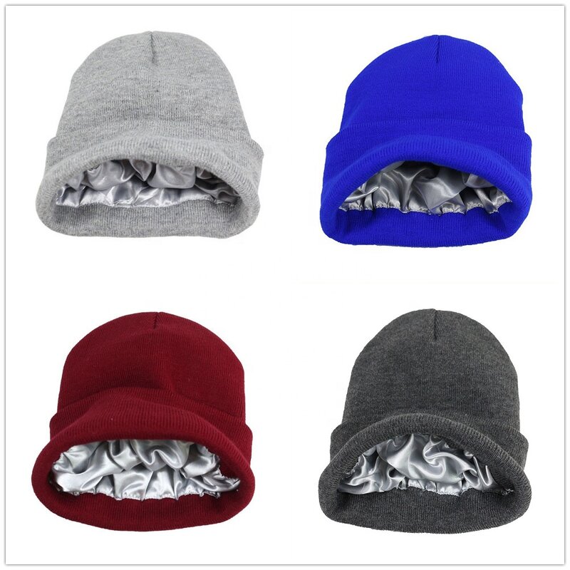 Beanie Factory - High Quality Satin Lined Blank Acrylic Beanie