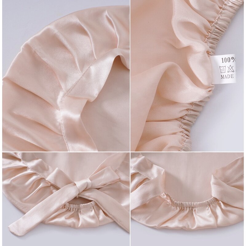 Silk Nightcap Factory - Premium 100% Mulberry Silk Hair Bonnet