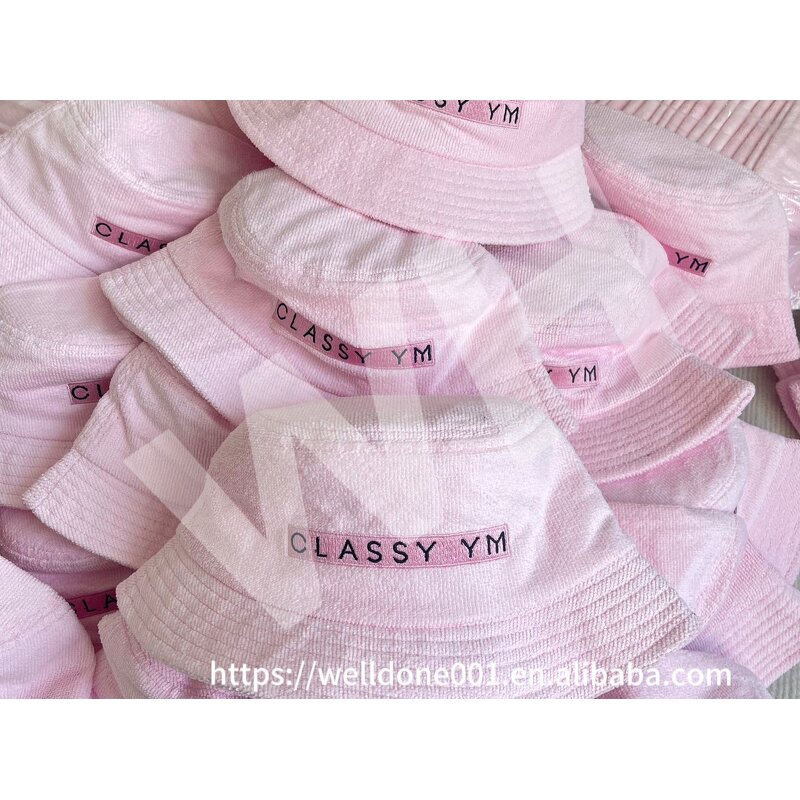 Bucket Hat Factory - Custom Terry Towelling Fabric Women Hat