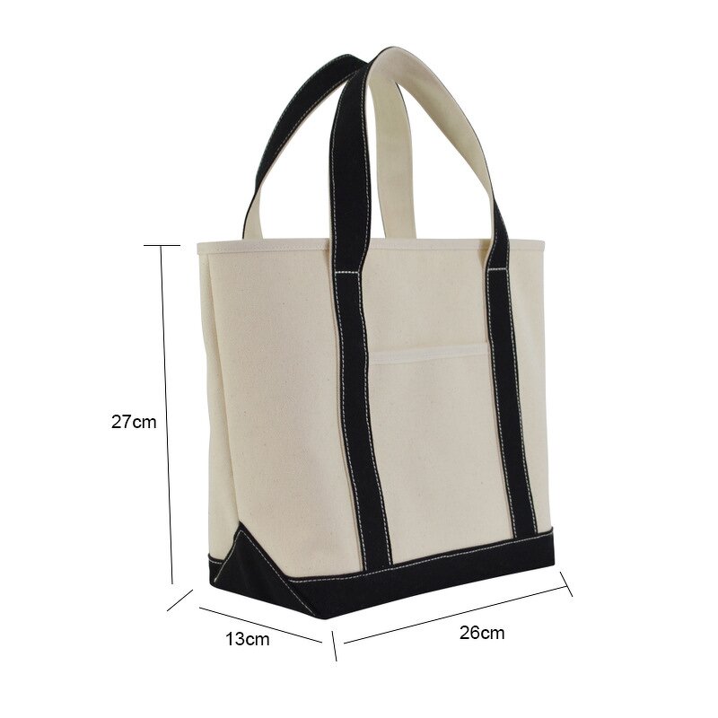 Tote Bag Manufacturer - Premium Canvas Suede with Pocket