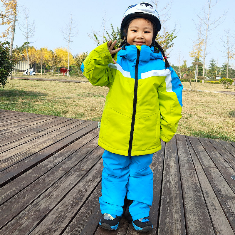 Ski Suit Manufacturer - Children Thermal Windproof Two-piece Suit
