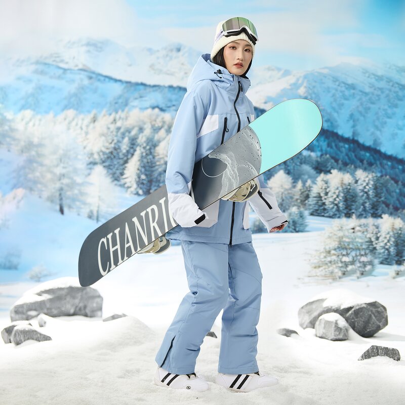 Snow Clothes Factory - New Men Women Windproof Waterproof Couple Suit