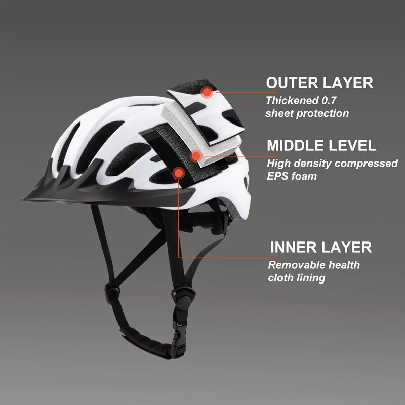 Ski Helmet Manufacturer - Dual Sport Adjustable Removable Visor Solid