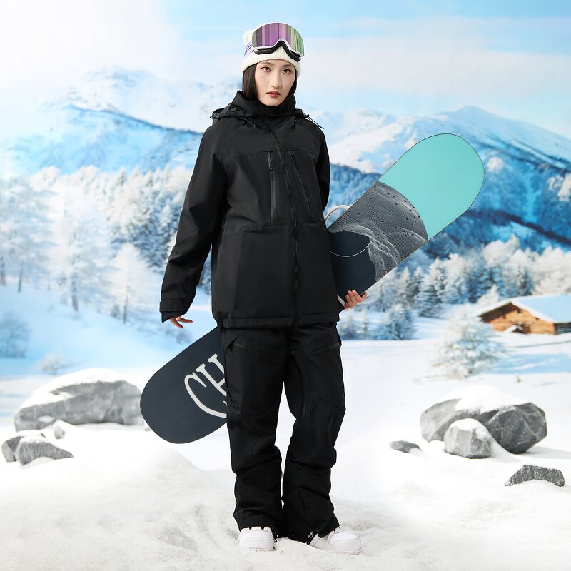 Ski Suit Set Manufacturer - Winter Men Women Waterproof Breathable Thick