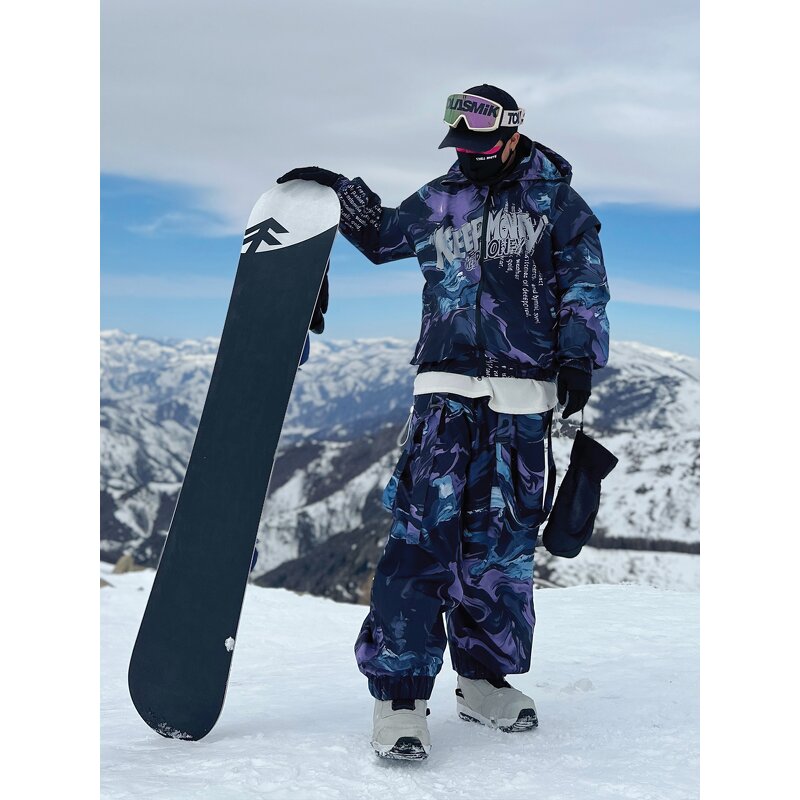 Ski Pants Manufacturer - Men Women Winter Windproof Waterproof Loose