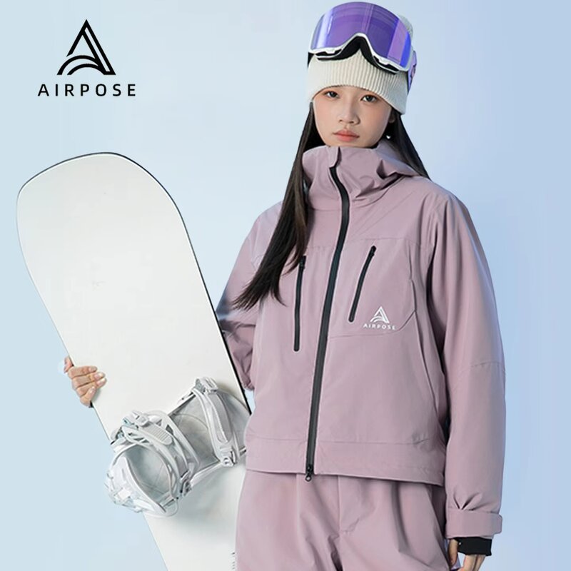 Ski Jacket Manufacturer - Women 3L Cropped Waterproof Insulated Petite