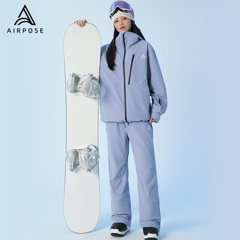 Ski Jacket Factory - Winter 3L Warm Thickened Loose Overcoats