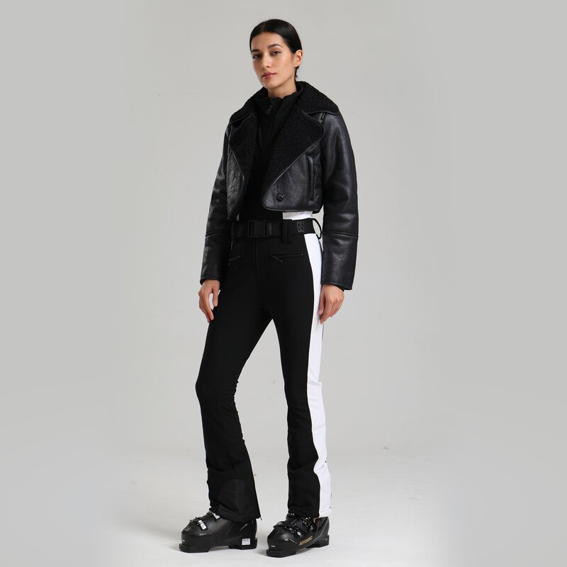 Ski Suit Manufacturer - Women Thickening Windproof Waterproof One-Pieces