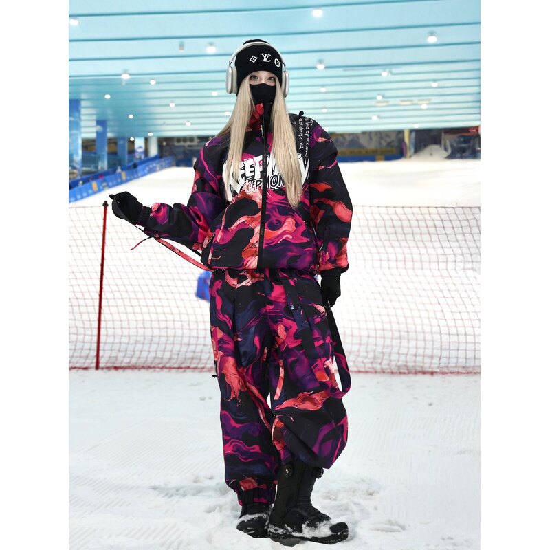 Ski Pants Manufacturer - Men Women Winter Windproof Waterproof Loose