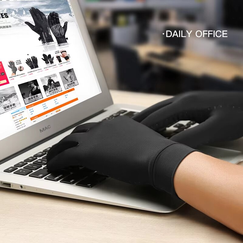 Cycling Gloves Factory - Autumn Winter Touchscreen Warm Knitted