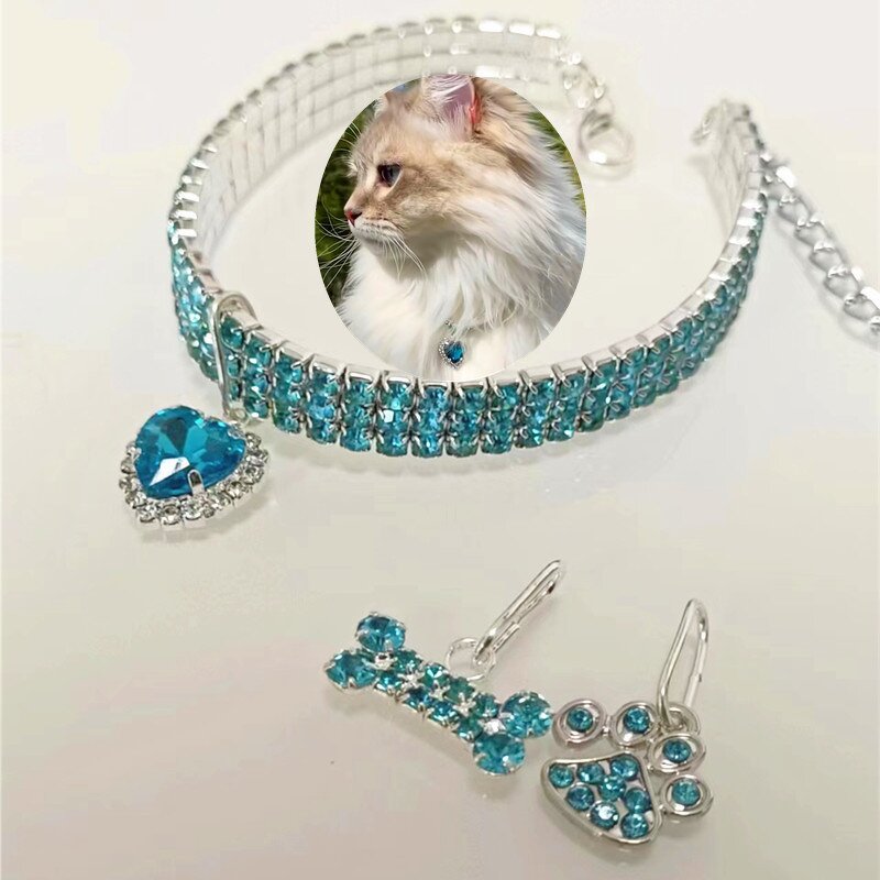 Dog Collar Factory - Fashion Pink Bow Cat Necklace Puppy Accessories