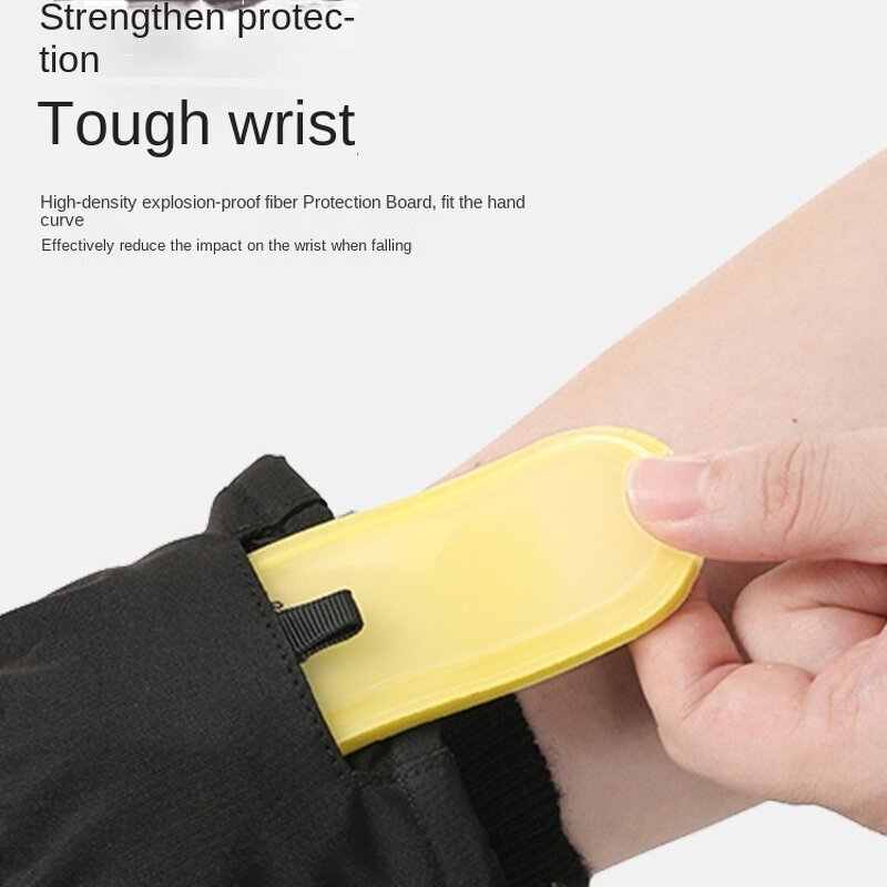 Ski Snowboard Gloves Manufacturer - Inside Wrist Guards Waterproof Warm