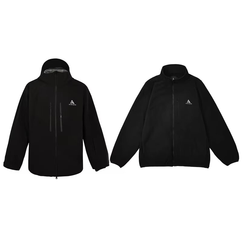 Ski Coat Manufacturer - 3LS Waterproof Windproof Detachable Unisex